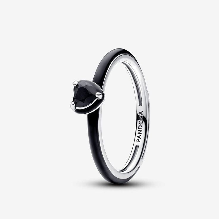 Pandora Me Black Chakra Heart Ring