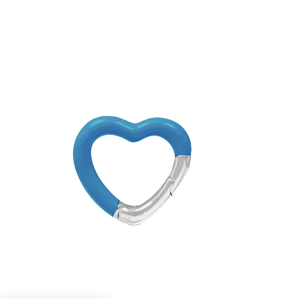 Play Heart Enamel Navy