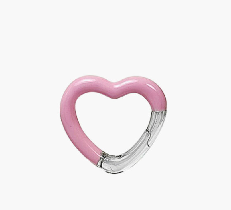 Play Heart Enamel Basic Pink