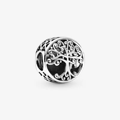 Openwork Family Roots Charm