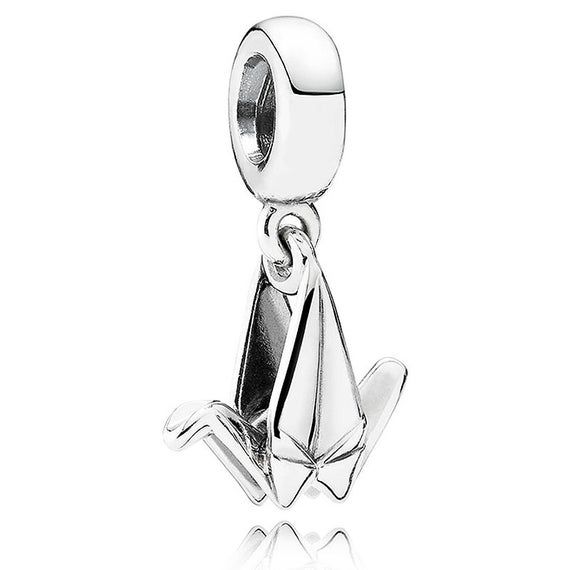 Origami Crane Dangle Charm