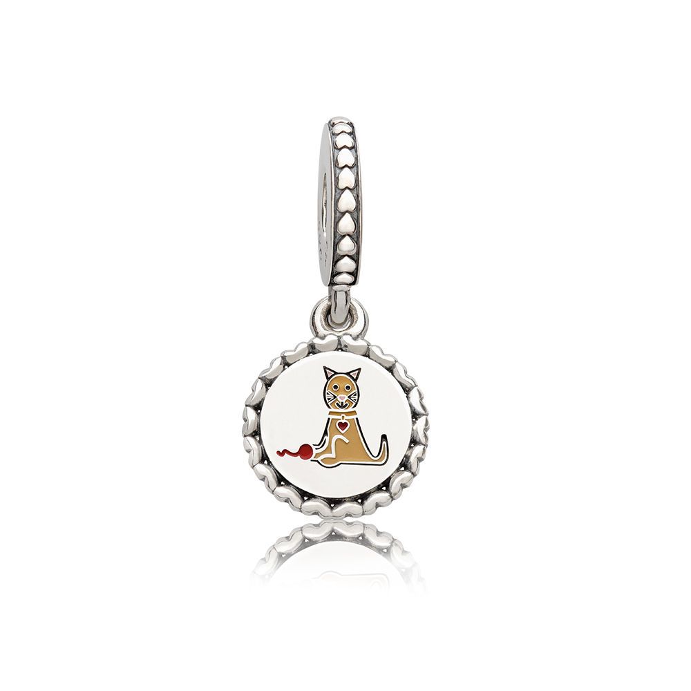 Charm colgante de gato