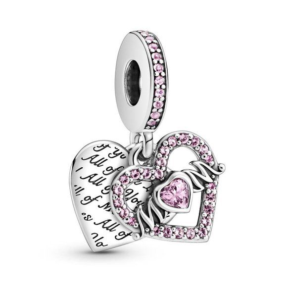 Heart & Mom Dangle