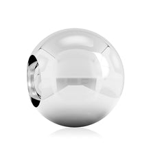 Cargar imagen en el visor de la galería, Smooth Silver BALL Stopper - Silicone Core

